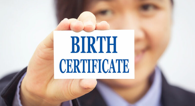 Obtain a birth certificate with these easy steps