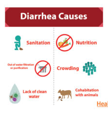 viral vs bacterial diarrhea