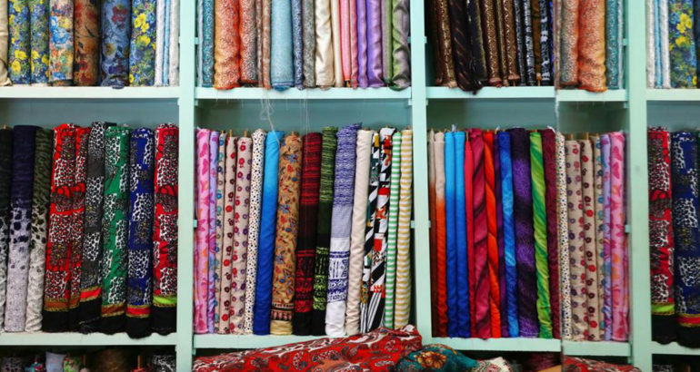 Different fabrics used to make outdoor cushions