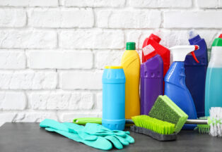 The Cleaning Supplies Needed For Home And Office