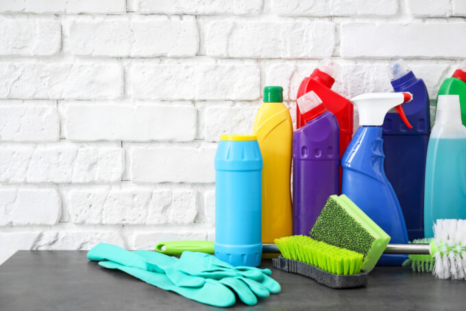 The Cleaning Supplies Needed For Home And Office