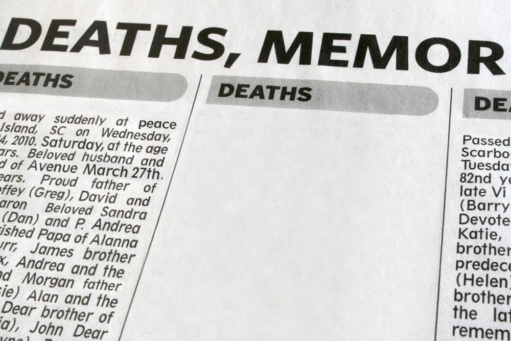 5 tips to search for an obituary online for free