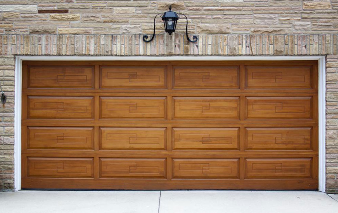 Steps to change garage door panels